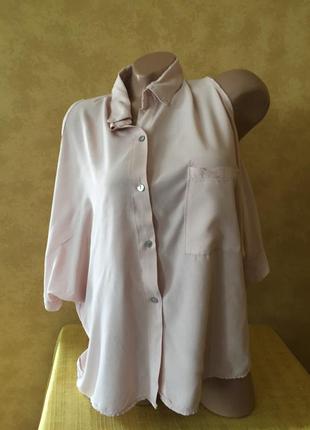 Італійська рожева блузка