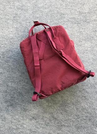 Оригінальний рюкзак fjallraven kanken classic unisex backpack ox red4 фото