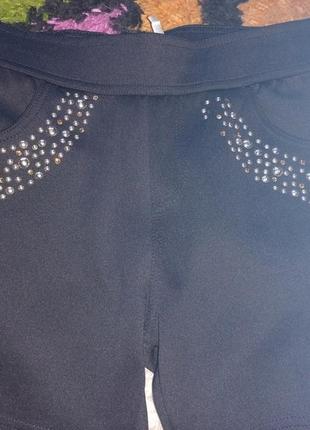 Штаны стразы штаны y2k4 фото