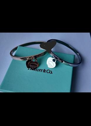 Браслет с двумя сердцами