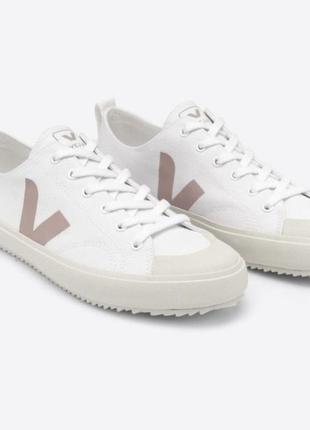 Кеды veja nova canvas white babe