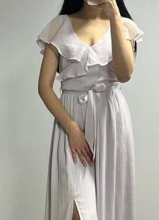 Лавандовое платье от na-kd9 фото