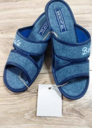 Тапочки шльопанці жіночі відкриті белста