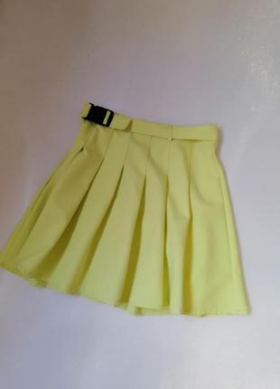 ☘️ міні спідниця плісе 2