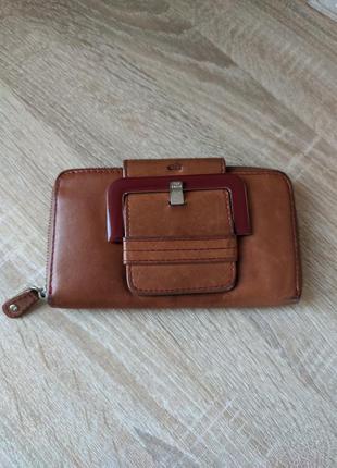 Большой кожаный кошелек ted baker