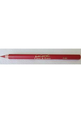 Олівець для губ малиново-червоний lacordi care&easy 14l2 фото
