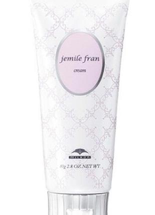 Крем для укладки и создания гладких волос milbon jemile fran cream, 80g