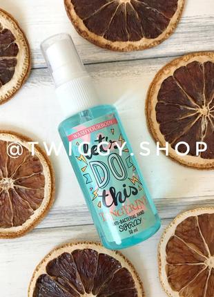 Санитайзер спрей антисептик для рук tangerine washyourbody