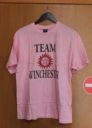 Бавовняна футболка team winchester