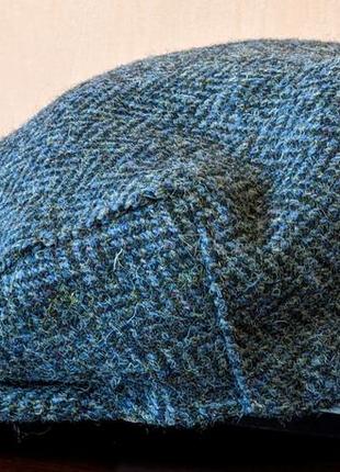 Твидовая кепка glen appin harris tweed cap