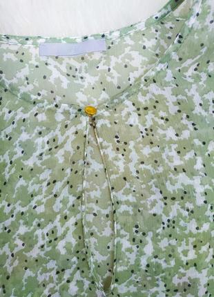 Легка блузка/блуза з воланами на рукавах h&m7 фото