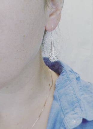 Сережки sterling silver 2