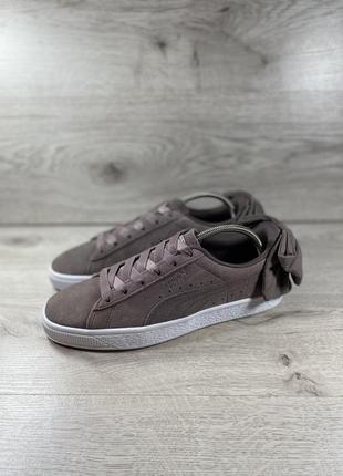 Puma suede замшеві кросівки10 фото