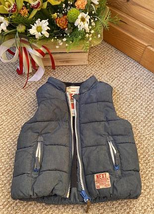 Тепла жилетка на хлопчика