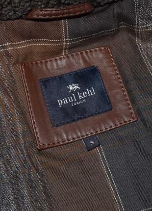 Paul kehl zurich nappa leather jacket мужская кожаная куртка6 фото