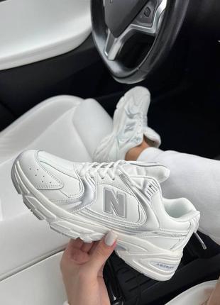 New balance 530 white new кроссовки