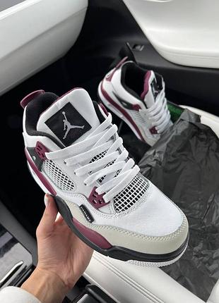 Nike air jordan retro 4 кроссовки8 фото