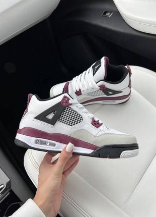 Nike air jordan retro 4 кроссовки5 фото
