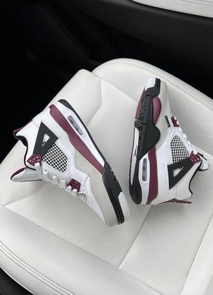 Nike air jordan retro 4 кроссовки6 фото
