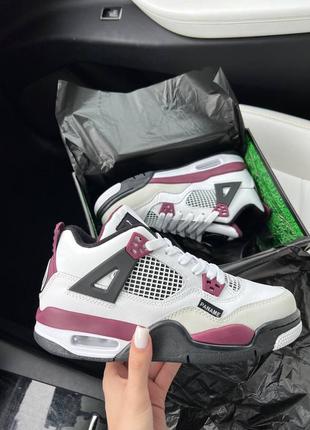 Nike air jordan retro 4 кроссовки2 фото