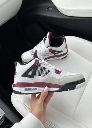 Nike air jordan retro 4 кроссовки4 фото