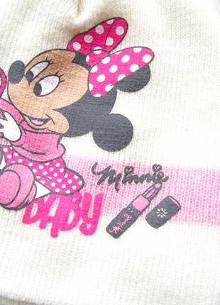 Стильная шапка disney minnie mouse2 фото