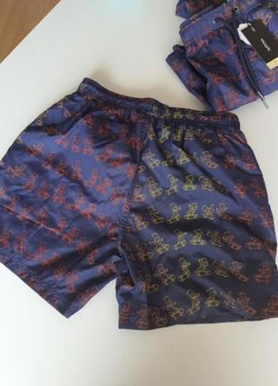 Шикарные пляжные, для купания мужские шорты, lefties, the simpsons