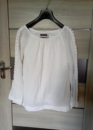 ❤️ білосніжка блуза блузка на підкладці