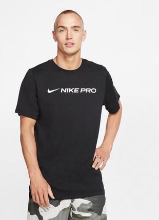 Чоловіча спортивна футболка nike pro swoosh dri fit майка