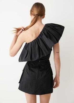 Топ &amp; other stories ruffled one-shoulder top / 363 фото