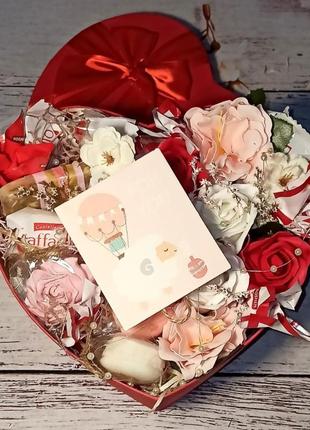 Сладкий бокс подарочный набор букет мыльных роз подарок6 фото