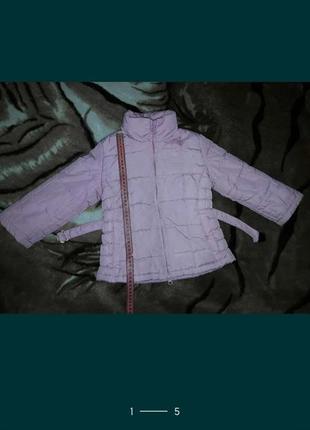 Демісезонна курточка куртка для дівчинки 98 104 на весну / девочк