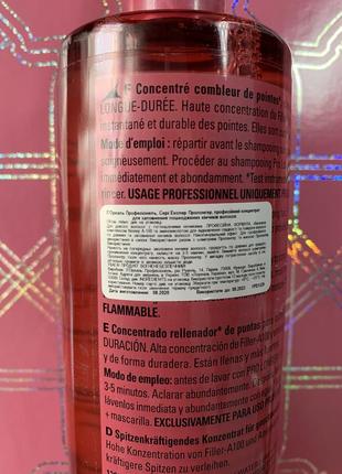 Концентрат для восстановления плотности поверхности волос по длине l'oreal...