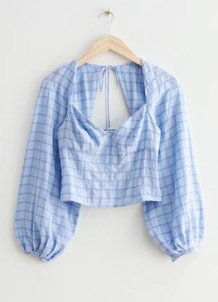 Блуза & other stories puff sleeve blouse / 38