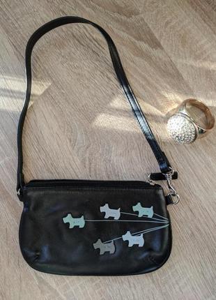 Женская маленькая косметичка radley натуральная кожа