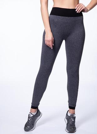 Женские леггинсы для фитнеса спорта giulia leggings sport melange3 фото