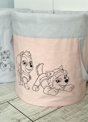 Корзина для игрушек щенячий патруль