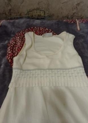 Льняное платье - майка в пол сарафан8 фото