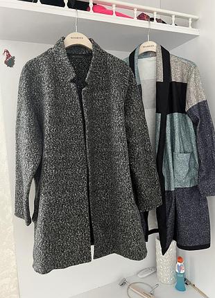 Нарядное пальто батал marks & spenser