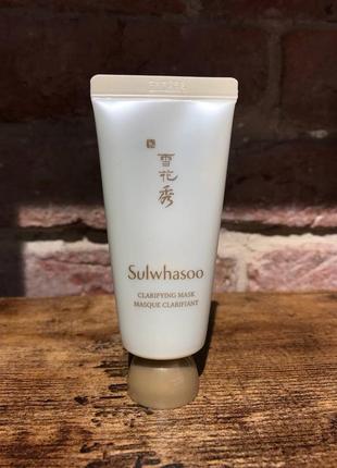 Маска-плівка, що очищає та оновлює на східних травах sulwhasoo clarifying mask ex