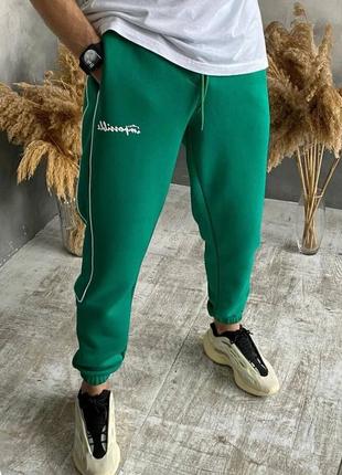 Спортивные штаны на флисе турченчина5 фото