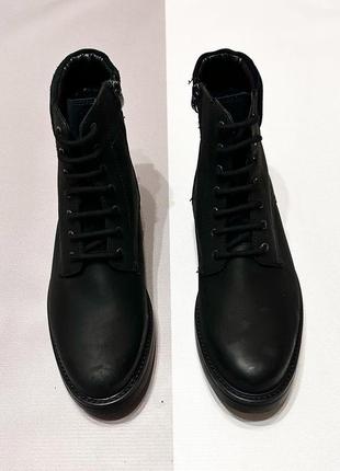 Зимові шкіряні ботінки чоловічі оригінал clarks gore tex 43 розмір4 фото