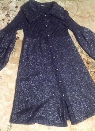 Кофта платье туника кардиган