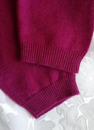 Якісний светр джемпер пуловер кашемір + натуральний шовк кашеміровий шовковий5 фото