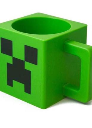 Кружка пластиковая jinx minecraft creeper2 фото