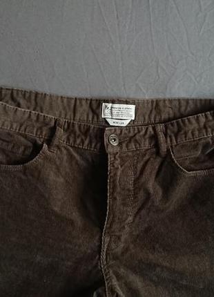 Фирменные английские стрейчевые демисезонные джинсы штруксы tu,размер 34/34.3 фото