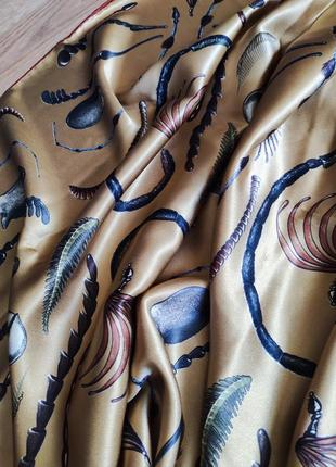 Fabric frontline zürich розкішний великий шарф хустка швейцарська.1 фото