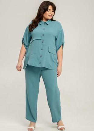 Костюм брючный креповый