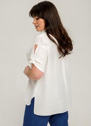 Блуза штапельна, сорочка3 фото