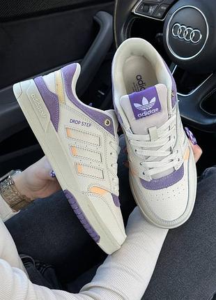 Adidas drop step milk purple 💜кросівки жіночі адідас весна-осінь, кроссовки женские адидас